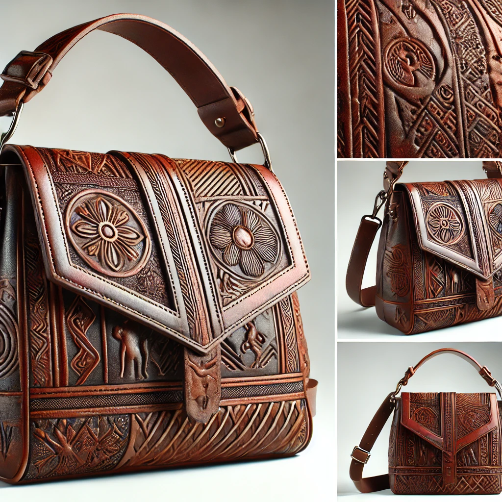 Sac Cuir Tribal