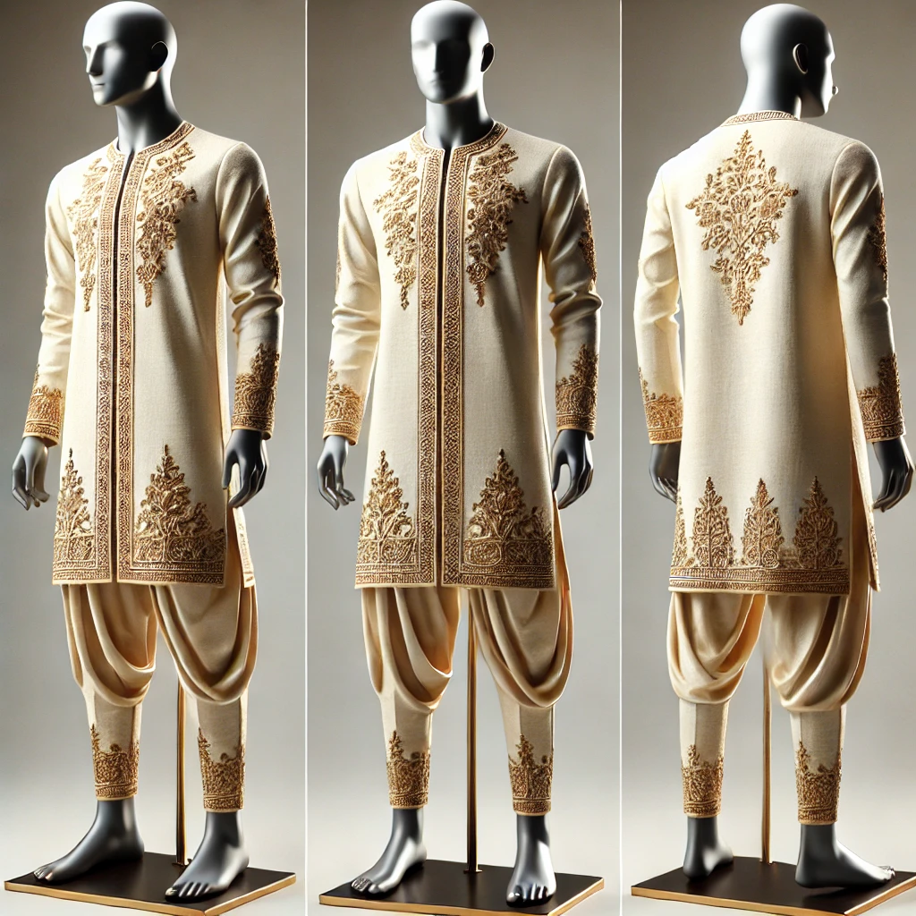 Tunique crème royale